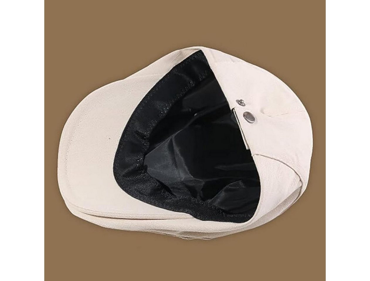nsihing Flat Cap Schirmmütze Herren Baumwolle Barett Cap Stil Schiebekappe – Bild 3 von 3