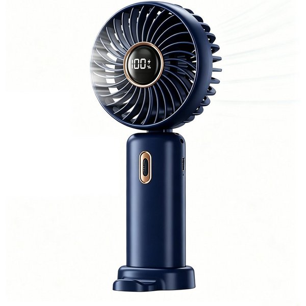 nsihing Handventilator Handventilator klappbar/wiederaufladbar mit Smartphonehalterung, Klein-Hand-Held-USB-Fan Portable Ventilatoren Kleiner