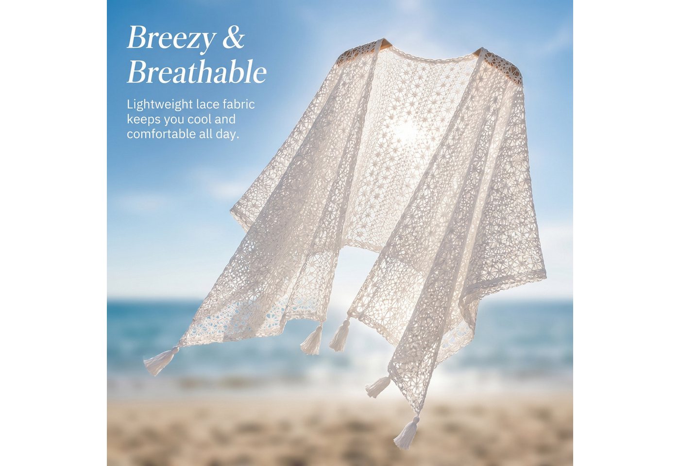 nsihing Modeschal Stola Damen Festlich Schal, Elegant Stola für Abendkleid,Leicht, Multifunktionstuch für Abendkleider Brautkleider Sommer – Bild 3 von 5
