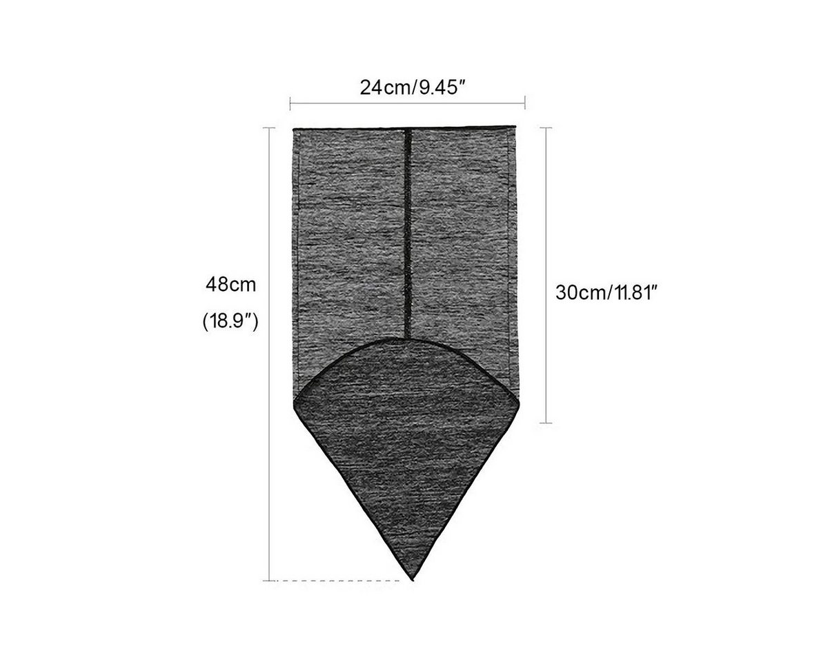 nsihing Multifunktionstuch UV-Schutz Halstuch mit Ohrschlaufen, Kühlendes Multifunktionstuch, (Atmungsaktiv, Schnell trocknend, Gesichtsschutz), für Damen, Herr – Bild 2 von 5