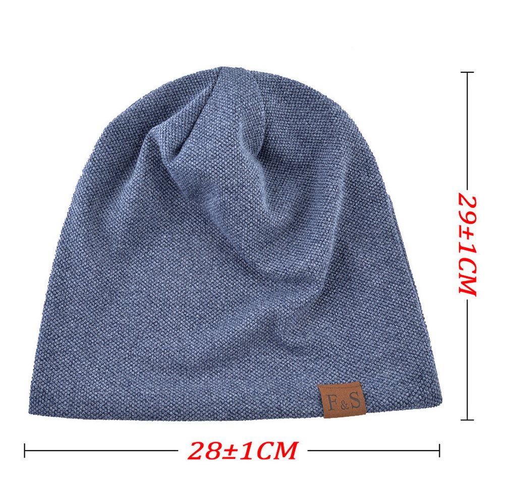 nsihing Schirmmütze Leichte Beanie,Slouch Beanie Mütze,Frühling-Sommer Laufmütze für Familie und Freunde, für alle Jahreszeiten – Bild 2 von 5