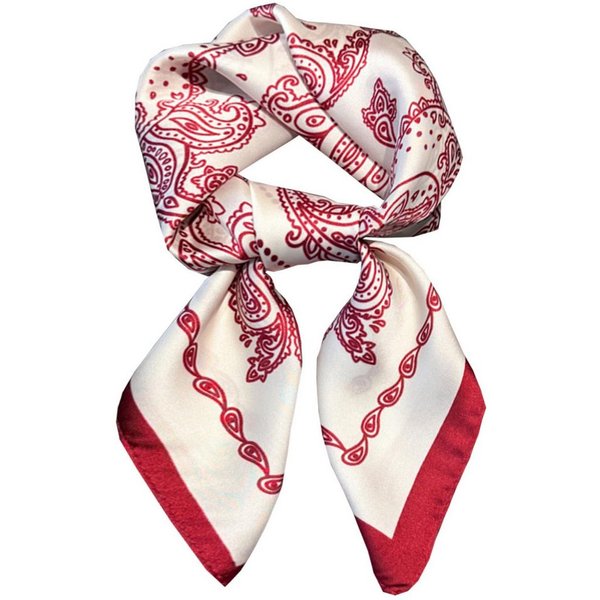 nsihing Seidentuch quadratisch, 70x70 cm, Nickituch, Bandana-Schal (1Stück), Seide, Satin-Kopftuch für Damen – Seidig-glattes Haarwickeltuch, stilvoll