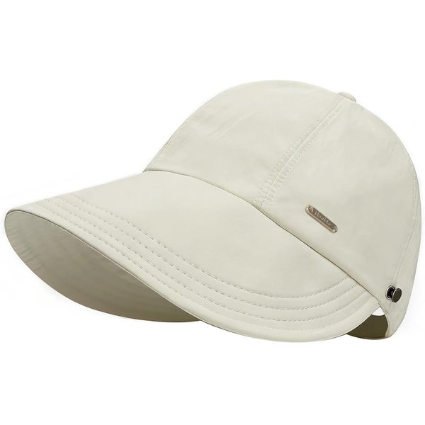 nsihing Sonnenhut Damen-Sonnenhut mit UV-Schutz, faltbarer Sonnenhut mit breiter Krempe geeignet zum Wandern, Angeln, Joggen, Reisen usw