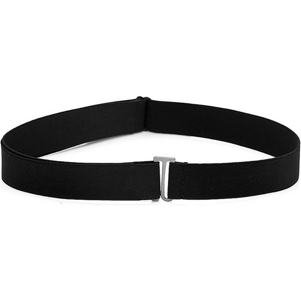 nsihing Stretchgürtel Unsichtbarer elastischer Taillengürtel für Damen mit flacher Schnalle Schmuckgürte Optik für Kleid & Overall