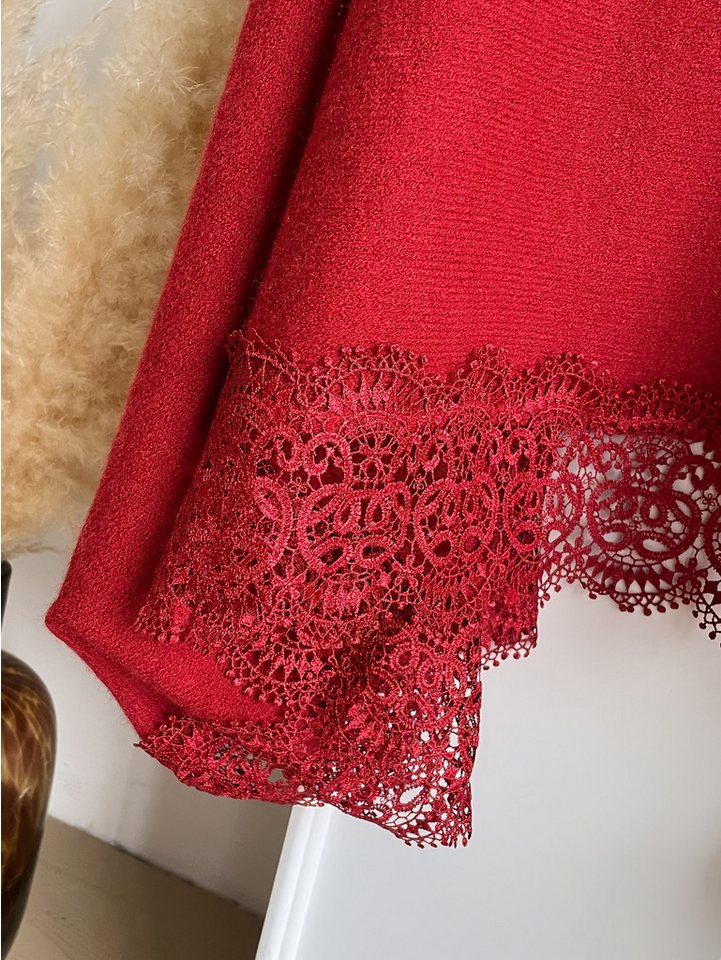 nsihing Strickjacke Große- Elegantes Spitzen-Tuch,für Hochzeiten, Dates und Pendeln – Bild 3 von 4