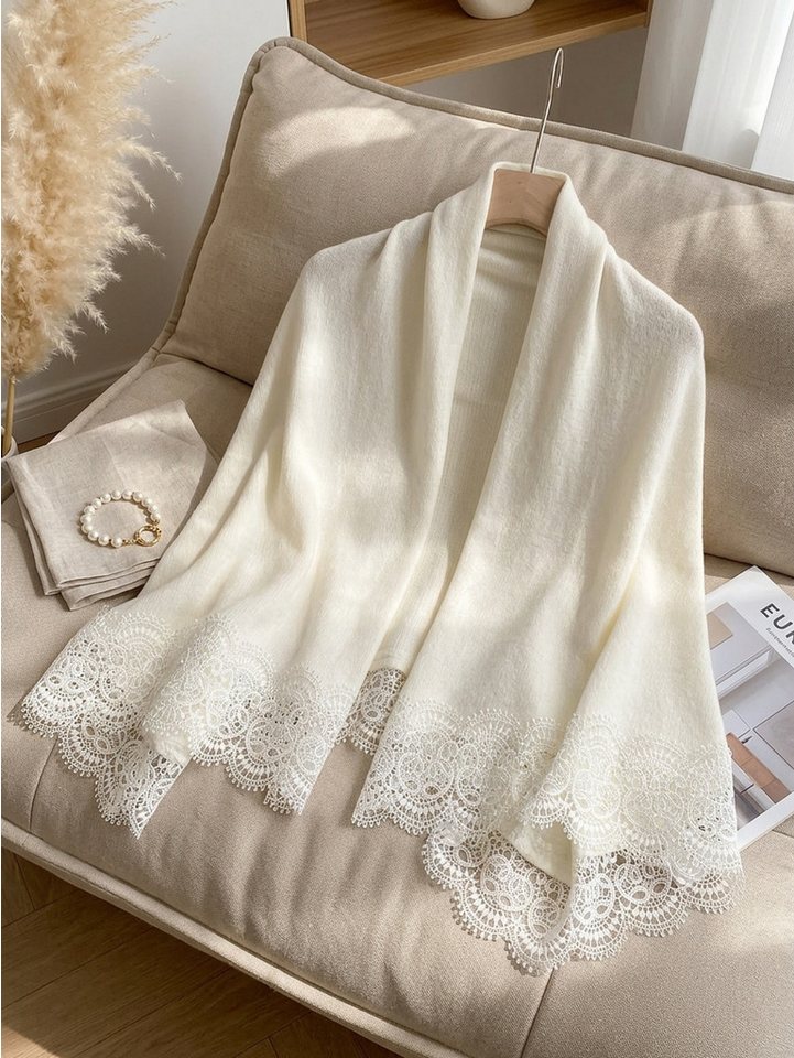 nsihing Strickjacke Große- Elegantes Spitzen-Tuch,für Hochzeiten, Dates und Pendeln – Bild 3 von 5