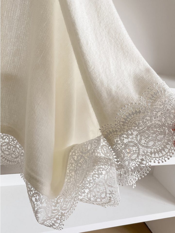 nsihing Strickjacke Große- Elegantes Spitzen-Tuch,für Hochzeiten, Dates und Pendeln – Bild 5 von 5