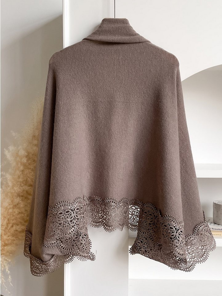 nsihing Strickjacke Große- Elegantes Spitzen-Tuch,für Hochzeiten, Dates und Pendeln – Bild 3 von 5