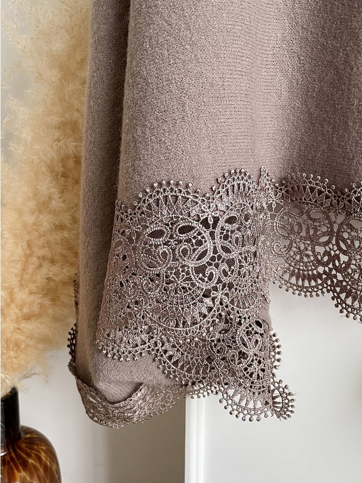 nsihing Strickjacke Große- Elegantes Spitzen-Tuch,für Hochzeiten, Dates und Pendeln – Bild 5 von 5