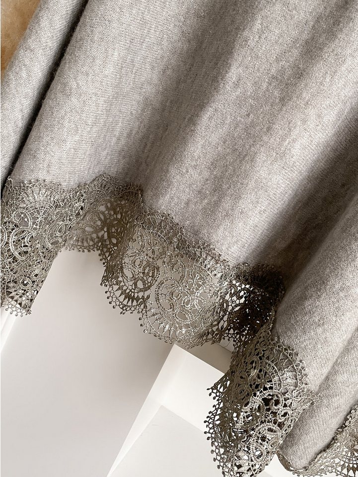 nsihing Strickjacke Große- Elegantes Spitzen-Tuch,für Hochzeiten, Dates und Pendeln – Bild 3 von 4