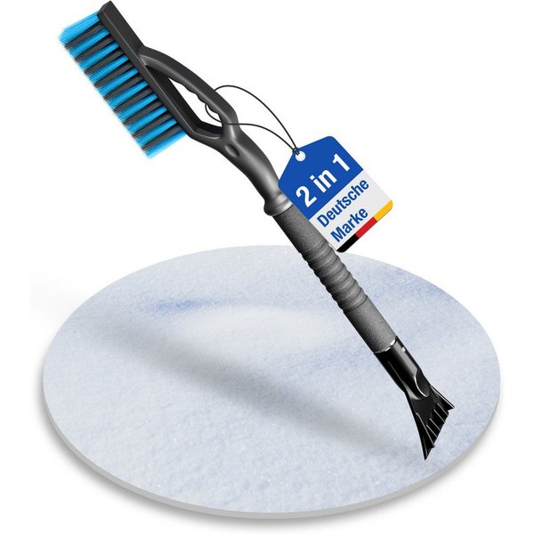 NTG Nutzfahrzeug Technik GmbH Eiskratzer Schneebesen - Eiskratzer XXL 65 cm lang Multifunktionaler Winterhelfer: Perfekt für die Fahrzeugpflege