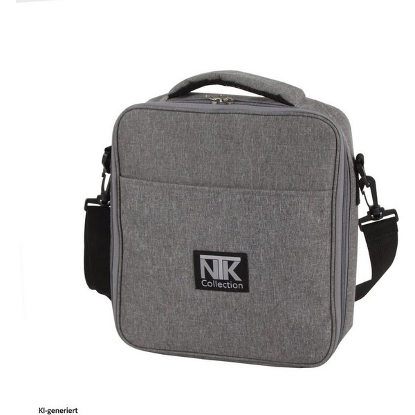 NTK-Collection Kühltasche Mini-Kühltasche Neria Grau, Isoliertasche Thermotasche Picknicktasche