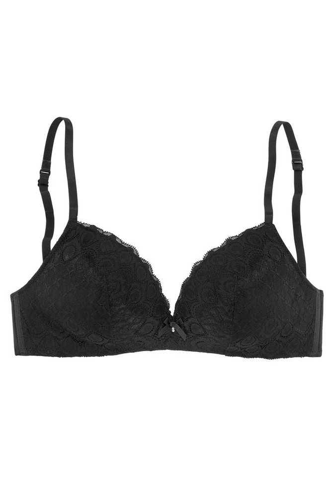 Nuance by Lascana Bralette-BH, BH ohne Bügel, Spitzen-BH, Schalen-BH, Triangel-BH bequemer BH, Dessous – Bild 2 von 4