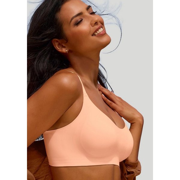 Nuance by Lascana Bralette-BH, BH ohne Bügel, Push-up-BH, Bralette SEAMLESS, bequemer BH, große Größen