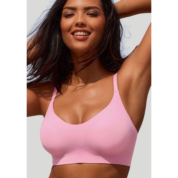 Nuance by Lascana Bralette-BH, BH ohne Bügel, Push-up-BH, Bralette SEAMLESS, bequemer BH, große Größen