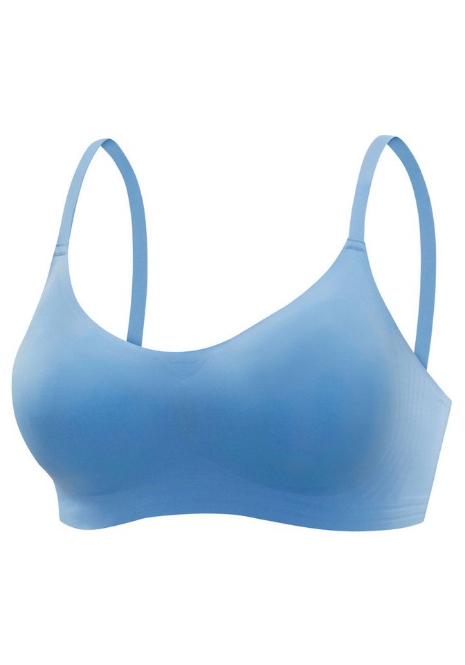 Nuance by Lascana Bralette-BH, BH ohne Bügel, Push-up-BH, Bralette SEAMLESS, bequemer BH, große Größen – Bild 2 von 5