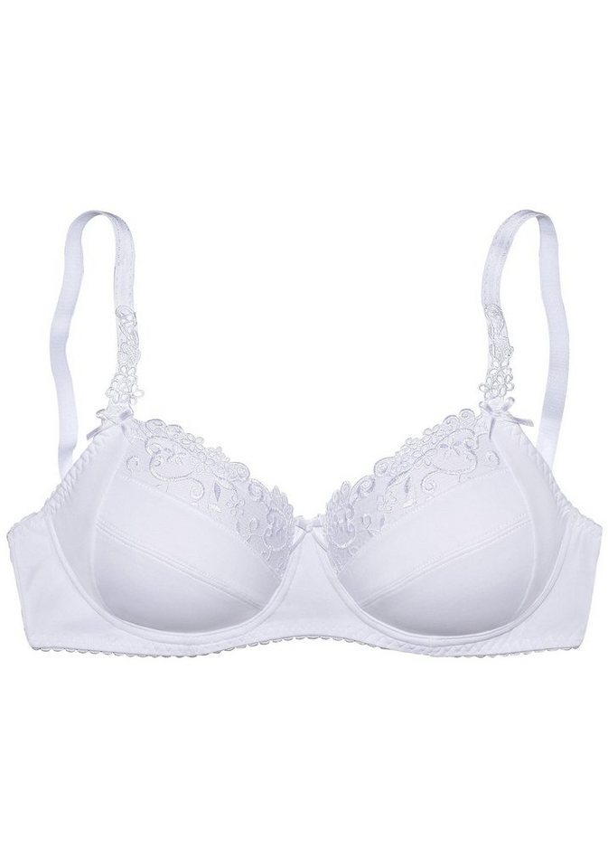 Nuance by Lascana Bügel-BH, Dirndl-BH mit wunderschöner Stickerei – auch ideal für große Größen – Bild 2 von 5