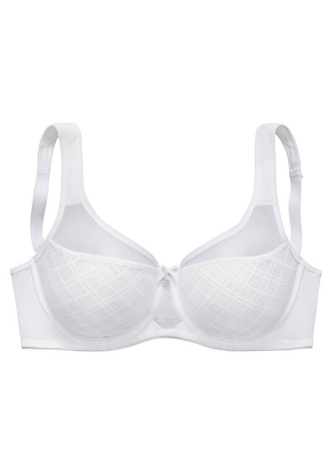 Nuance by Lascana Minimizer-BH, BH mit Bügel, Spitzen-BH mit breiten Trägern – ideal für große Größen – Bild 2 von 5