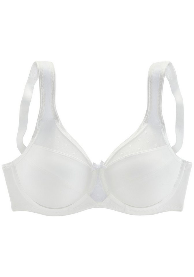 Nuance by Lascana Minimizer-BH, BH mit Bügel, mit breiten, leicht wattierten Trägern große Größen – Bild 2 von 5