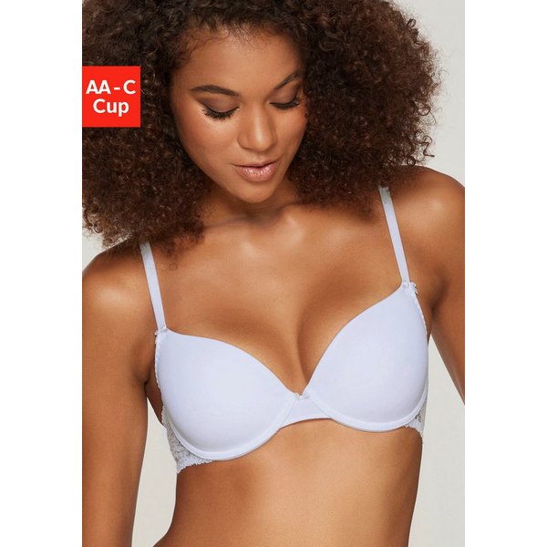 Nuance by Lascana Schalen-BH, BH mit Bügel, mit Spitzenrücken & nahtlosen Schalen als Dessous-Set kombinierbar, sexy Dessous, sexy Unterwäsche
