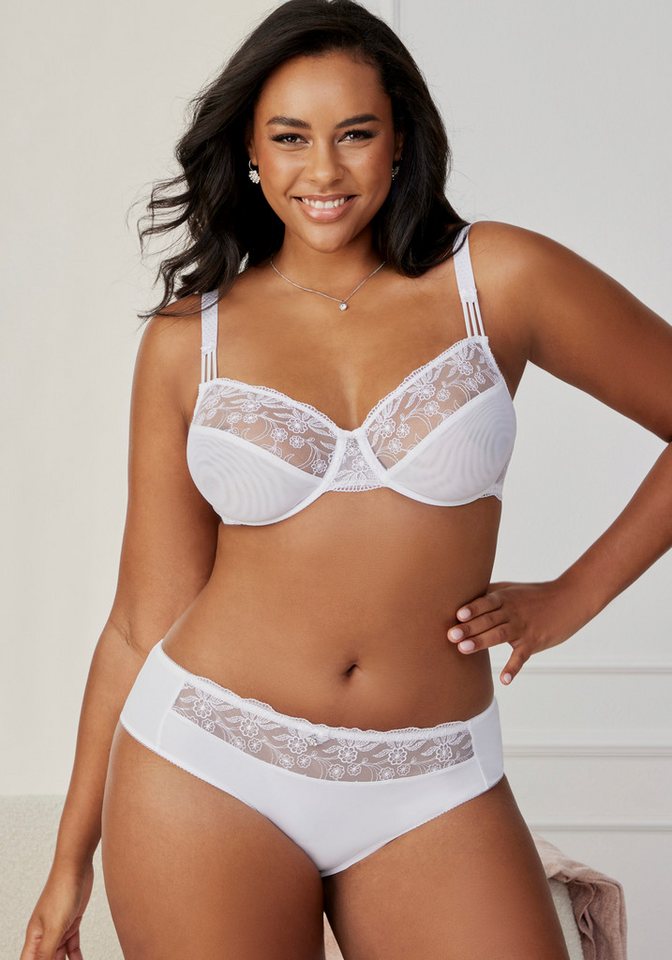 Nuance by Lascana Slip (Packung, 2 Stück) mit schöner Stickereispitze, als Dessous-Set kombinierbar – Bild 5 von 5