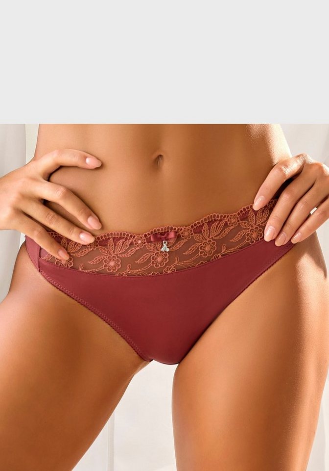 Nuance by Lascana Slip (Packung, 2 Stück) mit schöner Stickereispitze, als Dessous-Set kombinierbar – Bild 5 von 5
