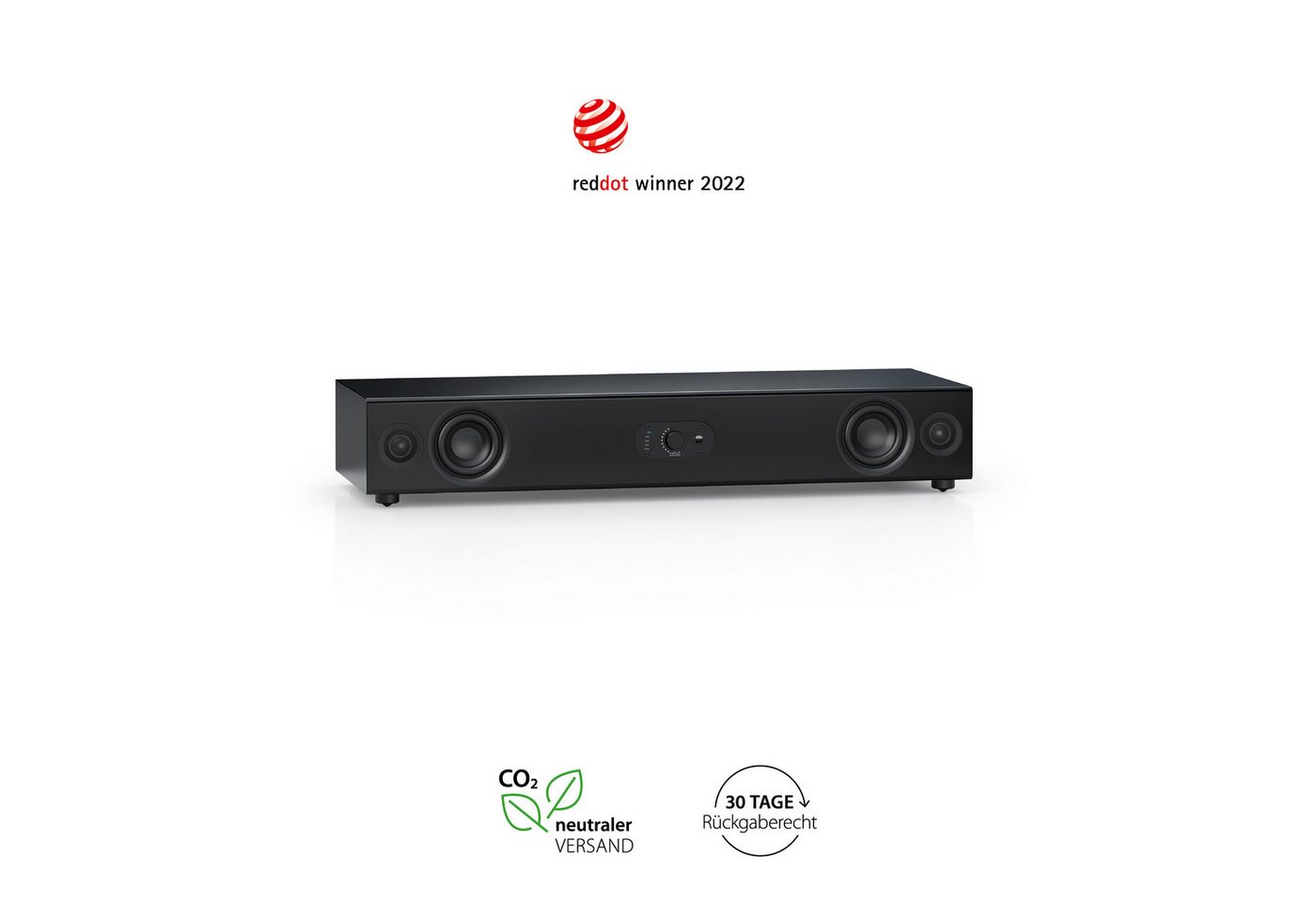 Nubert nuPro AS-3500 Soundbar 2.0 (Bluetooth, 160 W, Aktive Soundbar, 2x3-Wege, 160 W Dauerleistung, Voice) – Bild 2 von 5