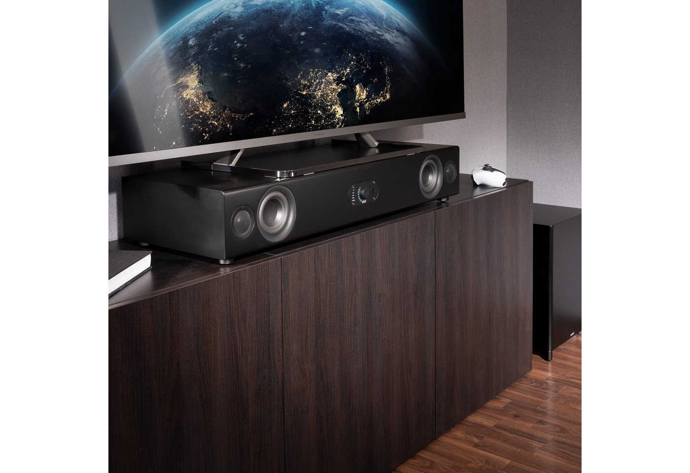 Nubert nuPro AS-3500 Soundbar 2.0 (Bluetooth, 160 W, Aktive Soundbar, 2x3-Wege, 160 W Dauerleistung, Voice) – Bild 5 von 5