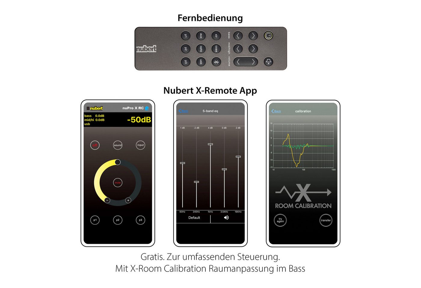 Nubert nuPro XS-3000 RC Regal-Lautsprecher (Bluetooth, SBC, AAC, aptXTM HD, aptXTM Low Latency, X-Connect, X-Connect Surround, 300 W, Aktivlautsprecher, 2-Wege, – Bild 4 von 5