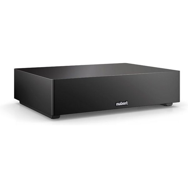 Nubert nuSub XW-800 slim Subwoofer (Bluetooth, X-Connect, X-Connect Surround, 180 W, Schlanker, Aktiver Downfire-Subwoofer)