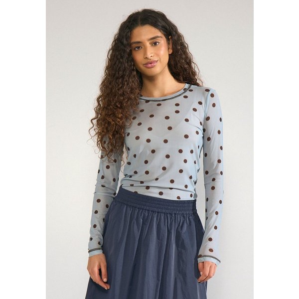 nümph Langarmshirt NUSINE MESH BLOUSE
