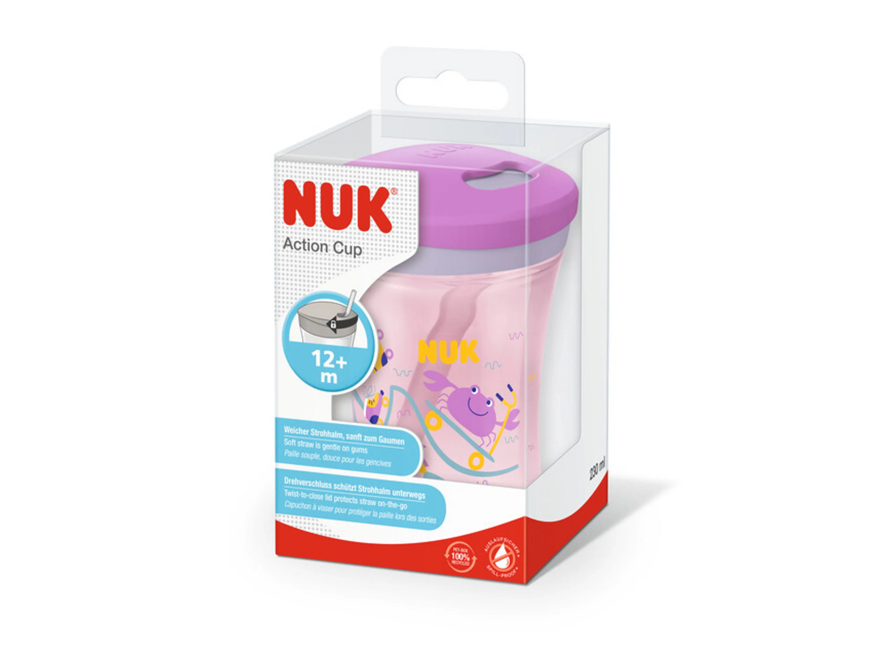 NUK Action Cup (Lila) – Bild 2 von 4