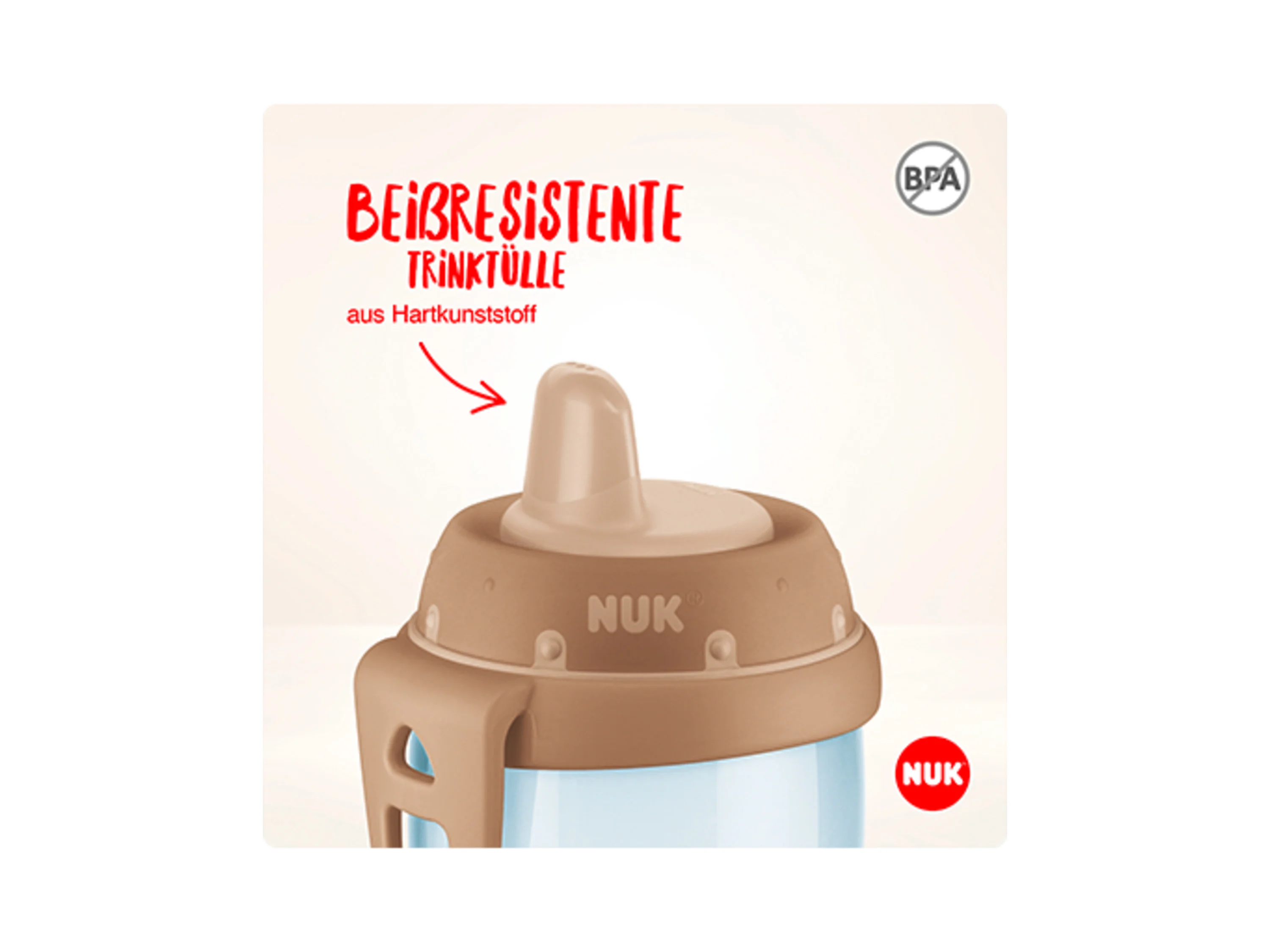 NUK Kiddy Cup (Rosa) – Bild 4 von 4