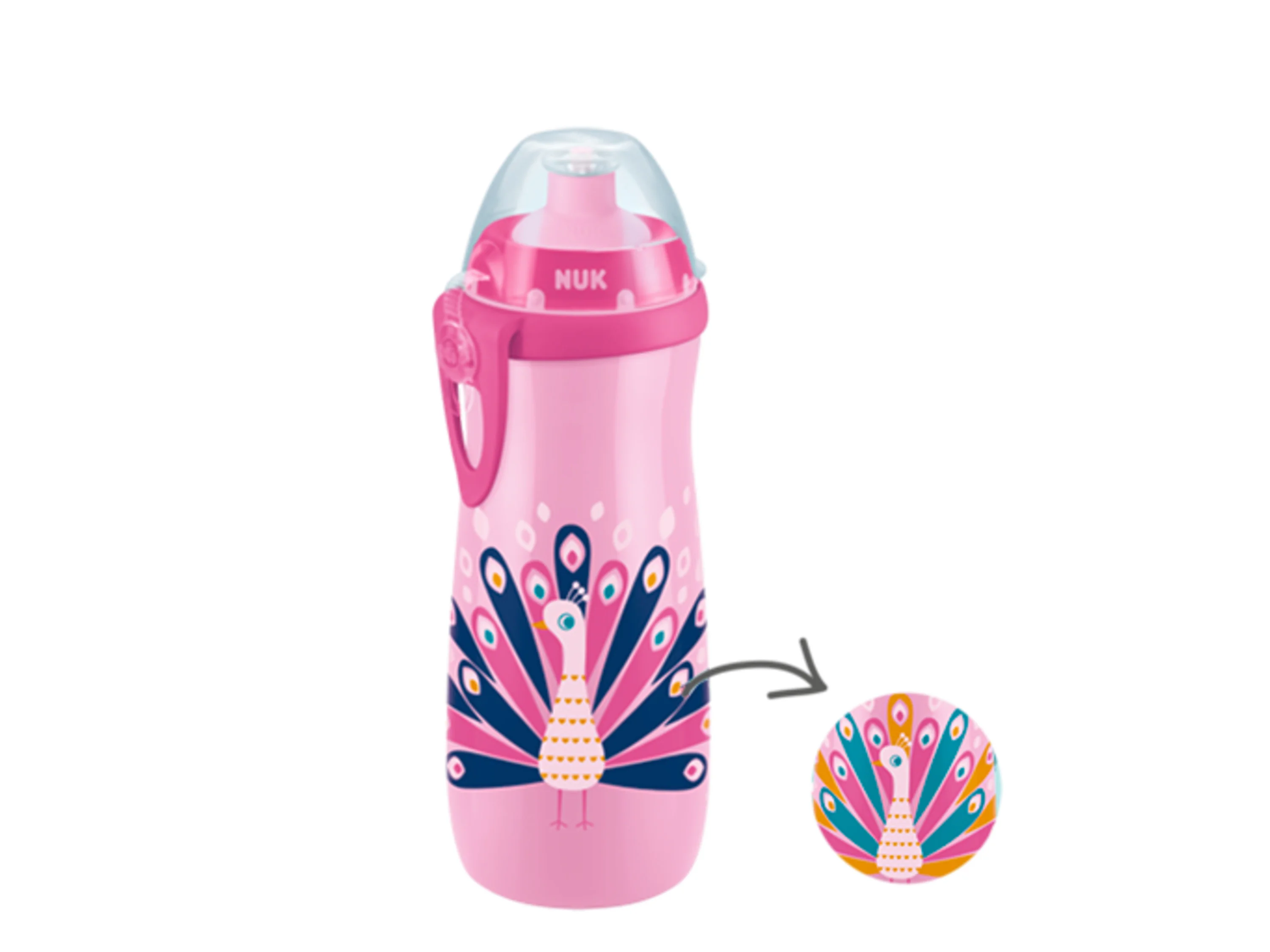 NUK Sports Cup (Rosa) – Bild 2 von 4