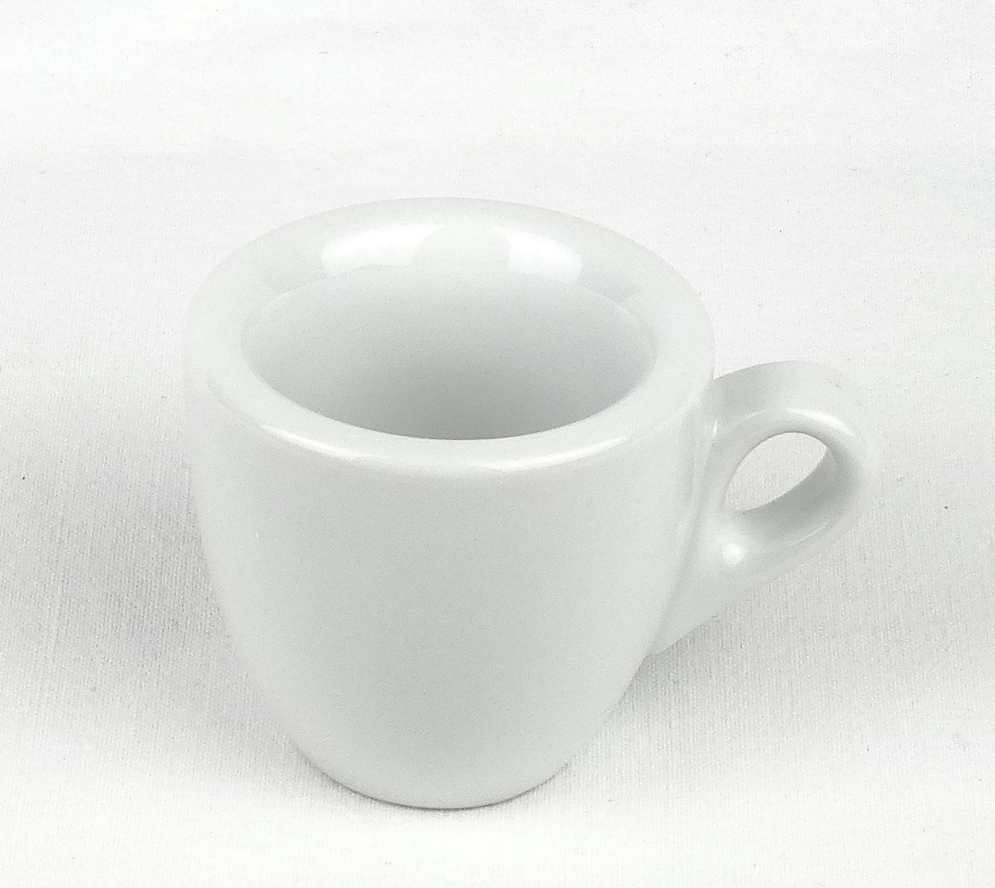 Nuova Point Espressotasse extra dickwandig, »Bar Italia«, weiss, 56 ml, Porzellan – Bild 4 von 5