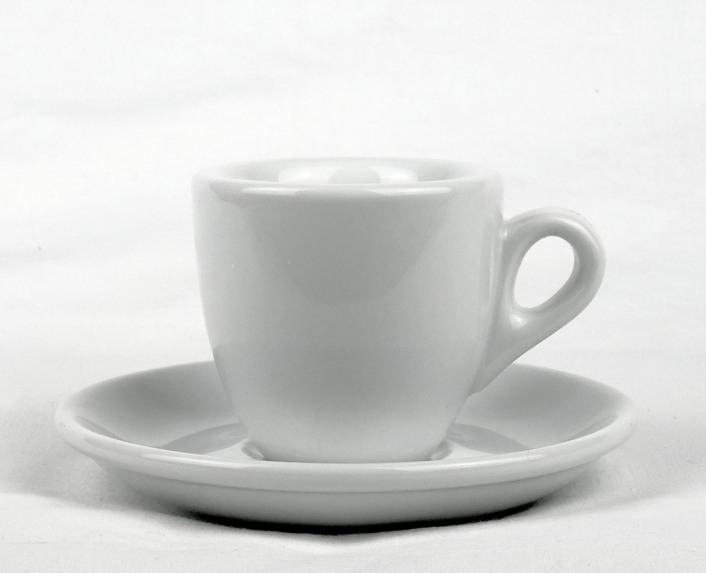Nuova Point Espressotasse extra dickwandig, »Bar Italia«, weiss, 56 ml, Porzellan – Bild 5 von 5