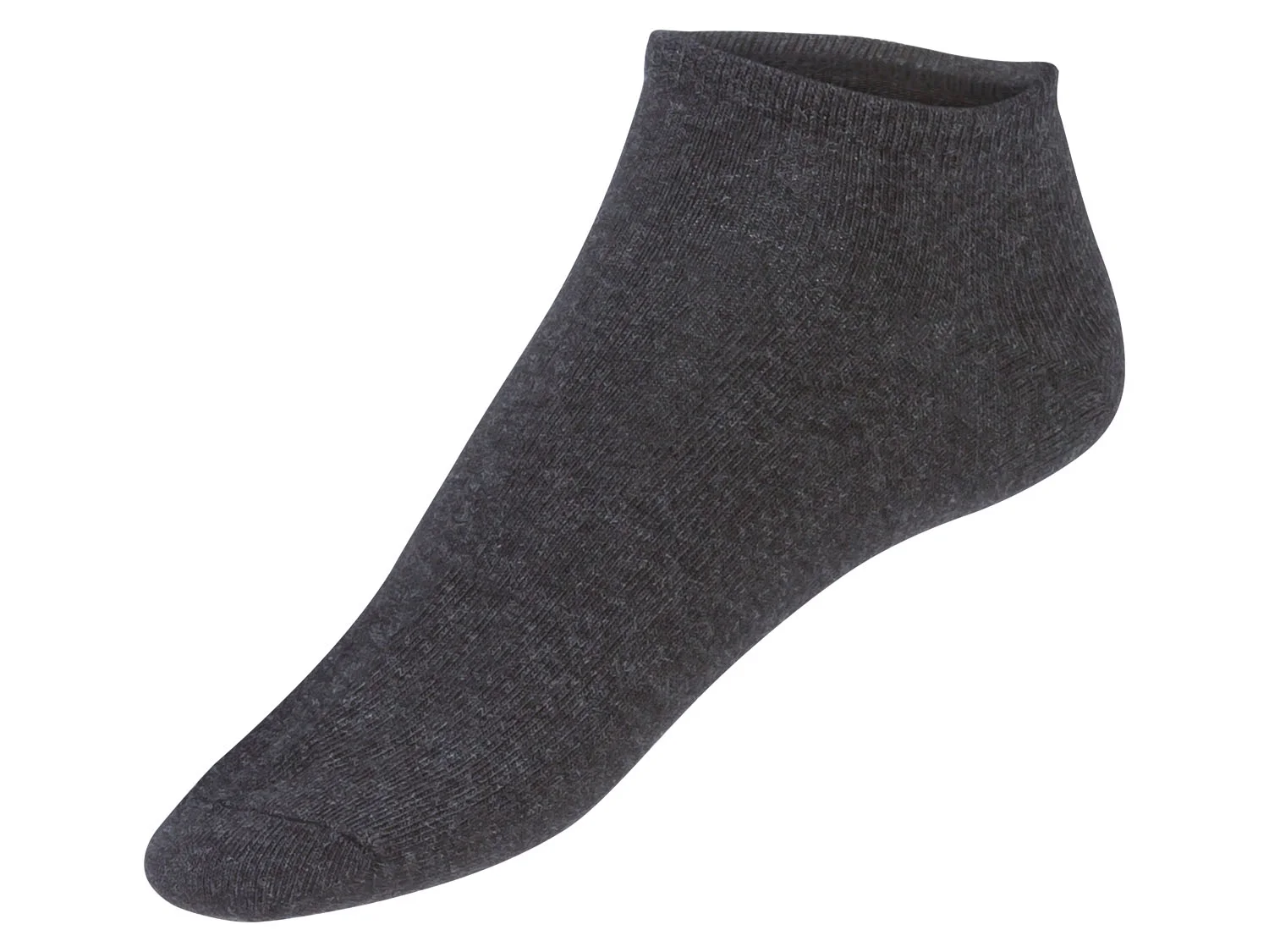 NUR DER 7 Paar Herren Sneacker Socken (Anthrazit, 39-42) – Bild 2 von 2