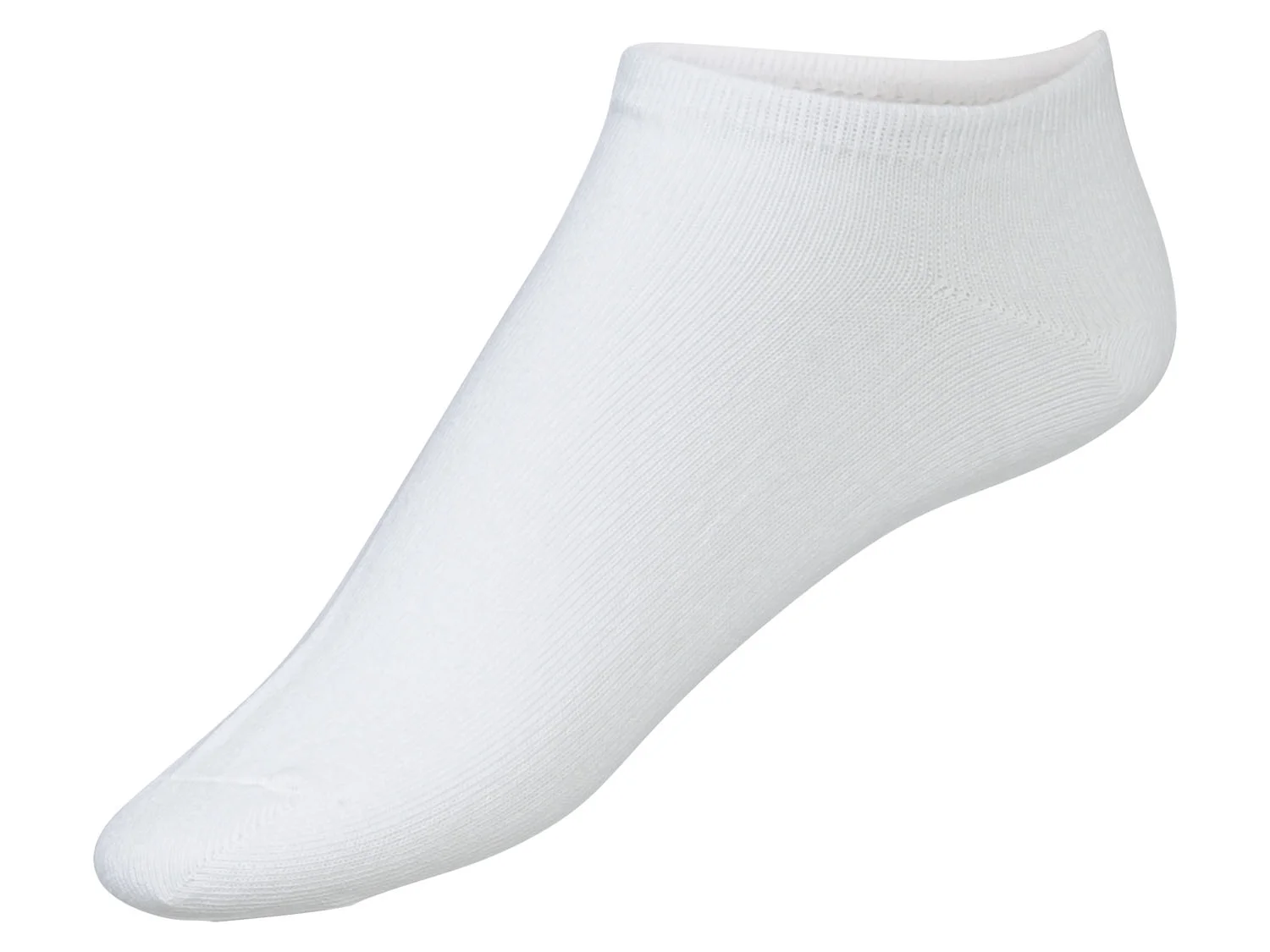 NUR DER 7 Paar Herren Sneacker Socken (Weiß, 39-42) – Bild 2 von 2
