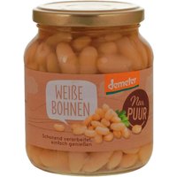 Nur PUUR Weiße Bio-Bohnen, demeter-zertifiziert, 350 g