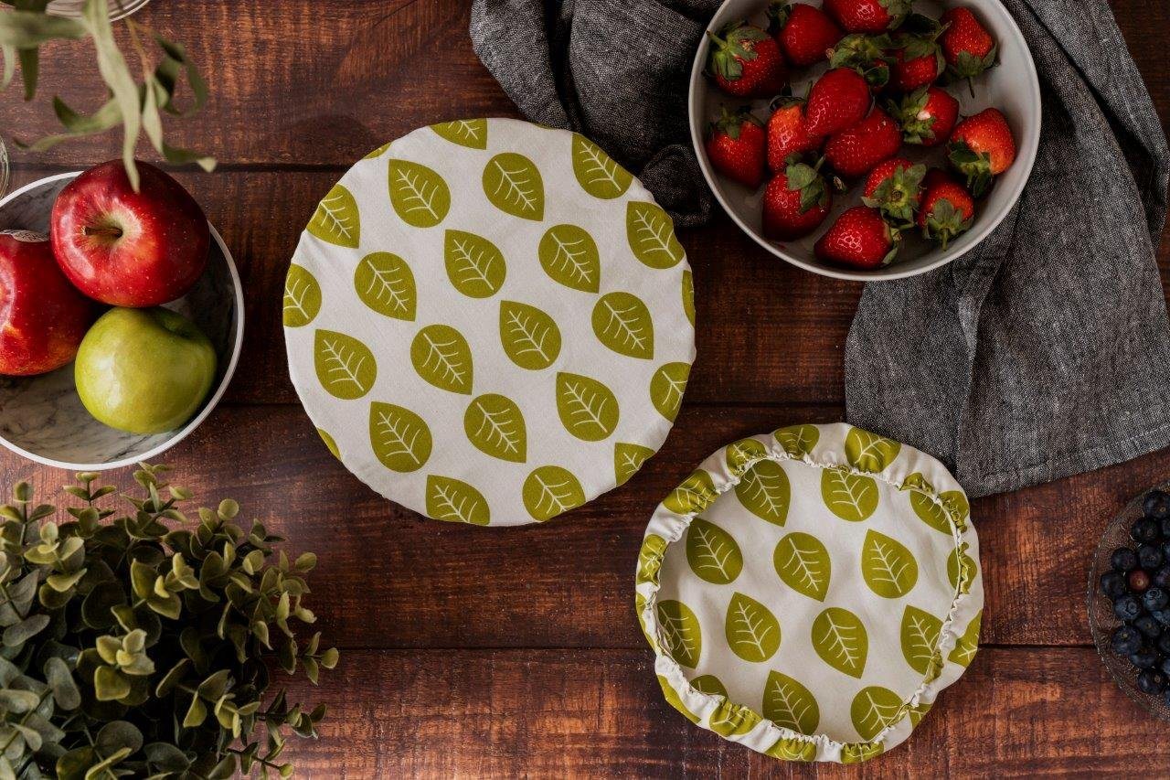 Nuts Schutzhaube textile Schüsselabdeckung,(Set, 3-tlg) Waschbar und plastikfrei – Bild 3 von 5