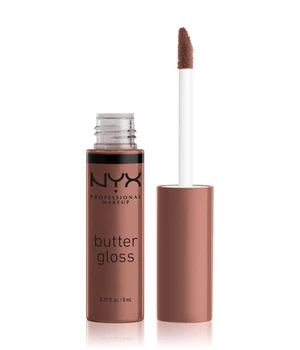 NYX Professional Makeup Butter Gloss Lipgloss · 8 ml · Hellbraun