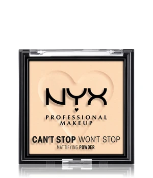 NYX Professional Makeup Can’t Stop Won’t Stop Mattifying Powder Kompaktpuder · 6 g · Nude