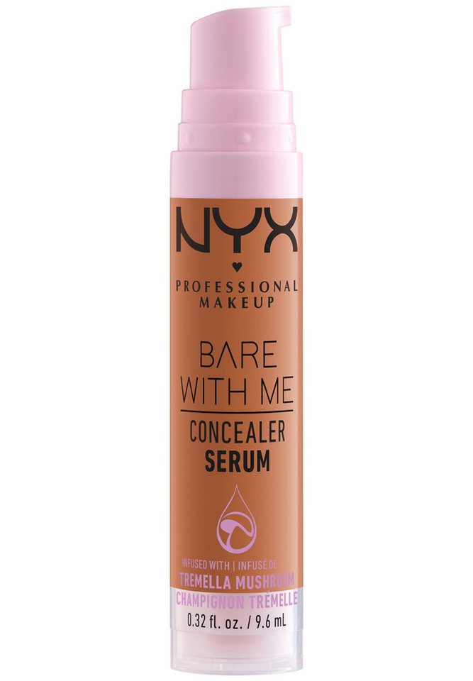 NYX PROFESSIONAL MAKEUP Concealer BARE WITH ME CONALER SERUM, mittlere Deckkraft, kaschiert, rote oder entzündete Hautstellen – Bild 3 von 5