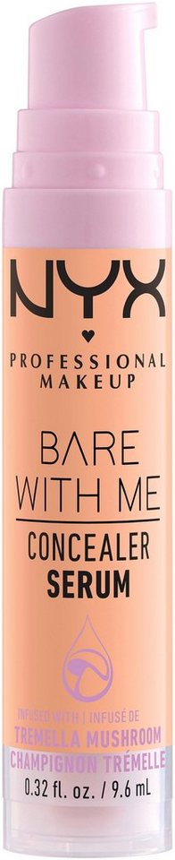 NYX PROFESSIONAL MAKEUP Concealer BARE WITH ME CONALER SERUM, mittlere Deckkraft, kaschiert, rote oder entzündete Hautstellen – Bild 3 von 5