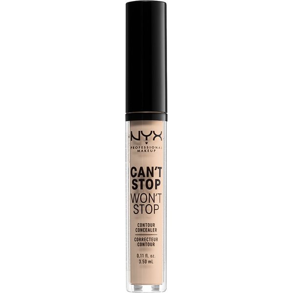 NYX PROFESSIONAL MAKEUP Concealer CANT'T STOP WON'T STOP CONTUR CONCEALER, leichte, verblendbare und matte Formulierung