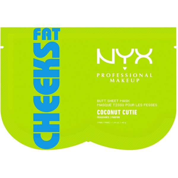 NYX Professional Makeup Fat Cheeks Butt Sheet Mask Coconut Cutie Tuchmaske · 40 ml