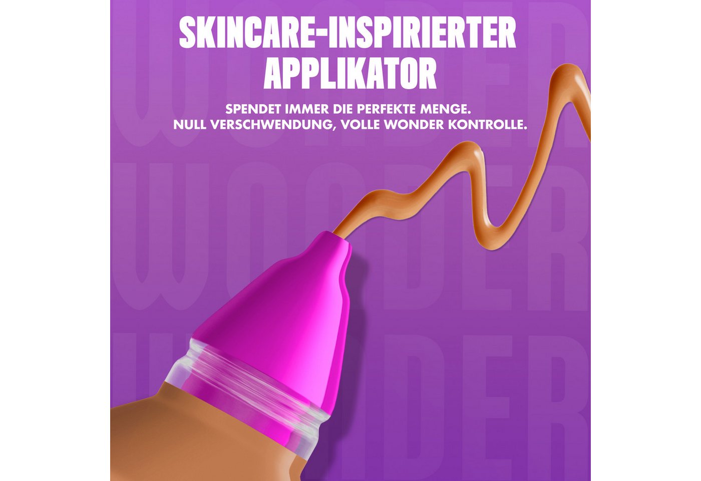 NYX PROFESSIONAL MAKEUP Foundation MAKE 'EM WONDER FOUNDATION, perfekter No-Makeup-Makeup-Look bis zum Full Glam – Bild 5 von 5