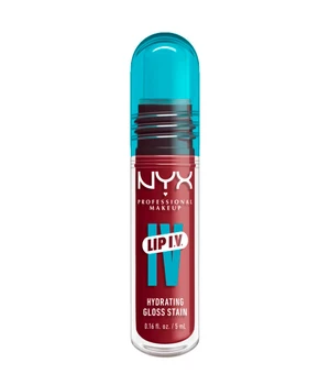 NYX Professional Makeup Lip I.V. Hydrating Gloss Stain Lipgloss · 5 ml · Dunkelrot