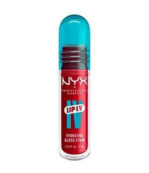 NYX Professional Makeup Lip I.V. Hydrating Gloss Stain Lipgloss · 5 ml · Dunkelrot