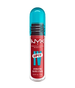 NYX Professional Makeup Lip I.V. Hydrating Gloss Stain Lipgloss · 5 ml · Dunkelrot